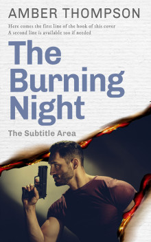 Pre Made Book Cover Steel Gray