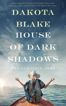 Pre Made Book Cover Blue Bayoux