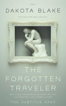 Pre Made Book Cover Green Spring