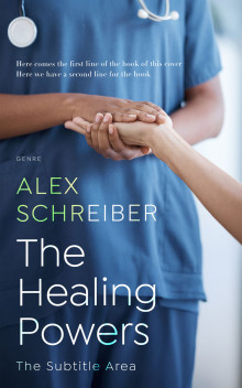 Pre Made Book Cover Pickled Bluewood