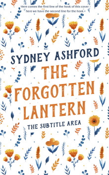 Pre Made Book Cover Chambray