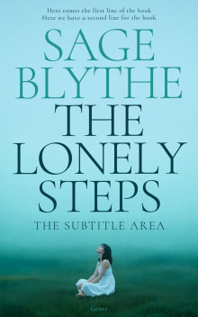 Pre Made Book Cover Water Leaf