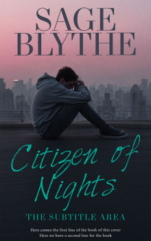 Pre Made Book Cover Quicksand