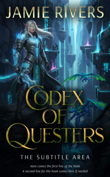 Pre Made Book Cover Aztec