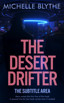 Pre Made Book Cover Puce