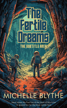 Pre Made Book Cover Ebony Clay