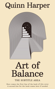 Pre Made Book Cover Wheatfield