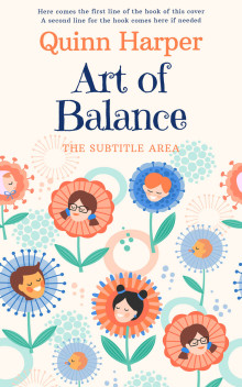 Pre Made Book Cover Spring Wood