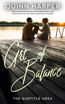 Pre Made Book Cover White Rock