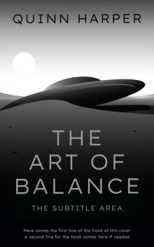 Pre Made Book Cover Silver Sand