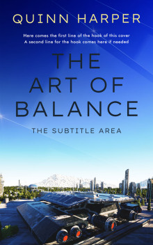 Pre Made Book Cover Cerulean Blue