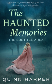 Pre Made Book Cover Blue Dianne