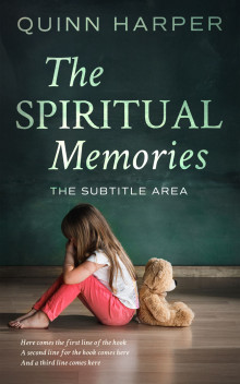 Pre Made Book Cover Outer Space