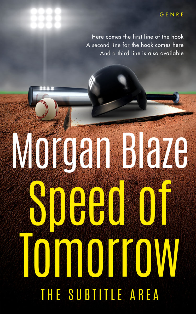 Pre Made Book Cover Thunder