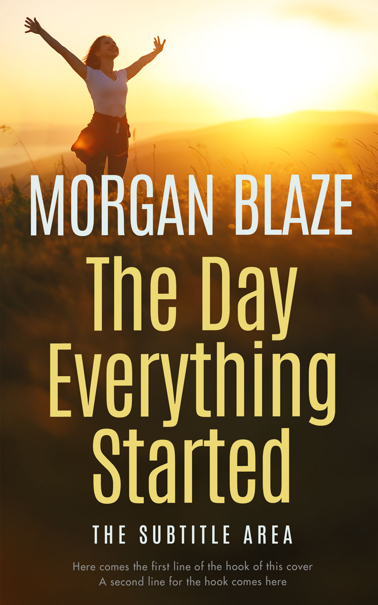 Pre Made Book Cover Sambuca