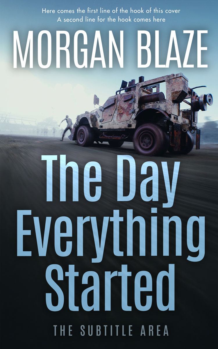 Pre Made Book Cover Shark