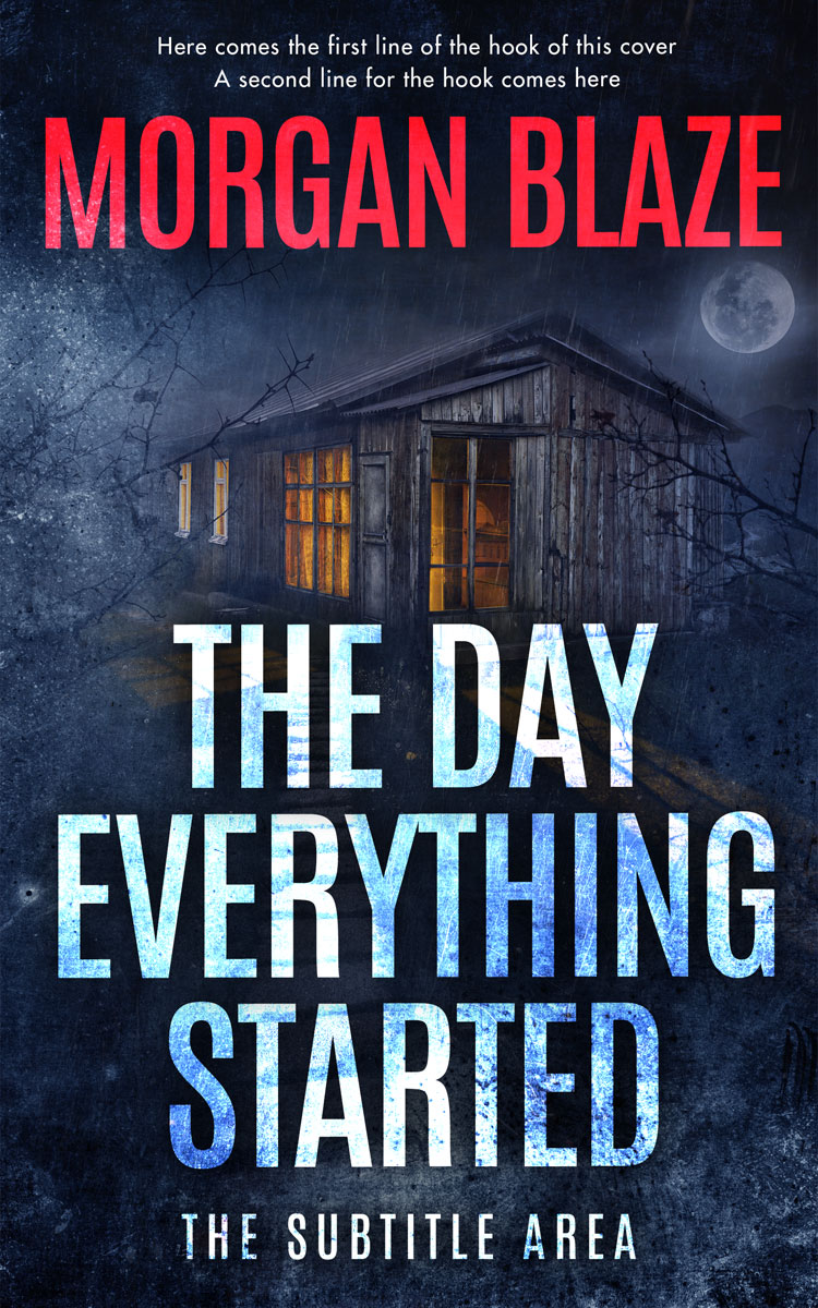 Pre Made Book Cover Mirage