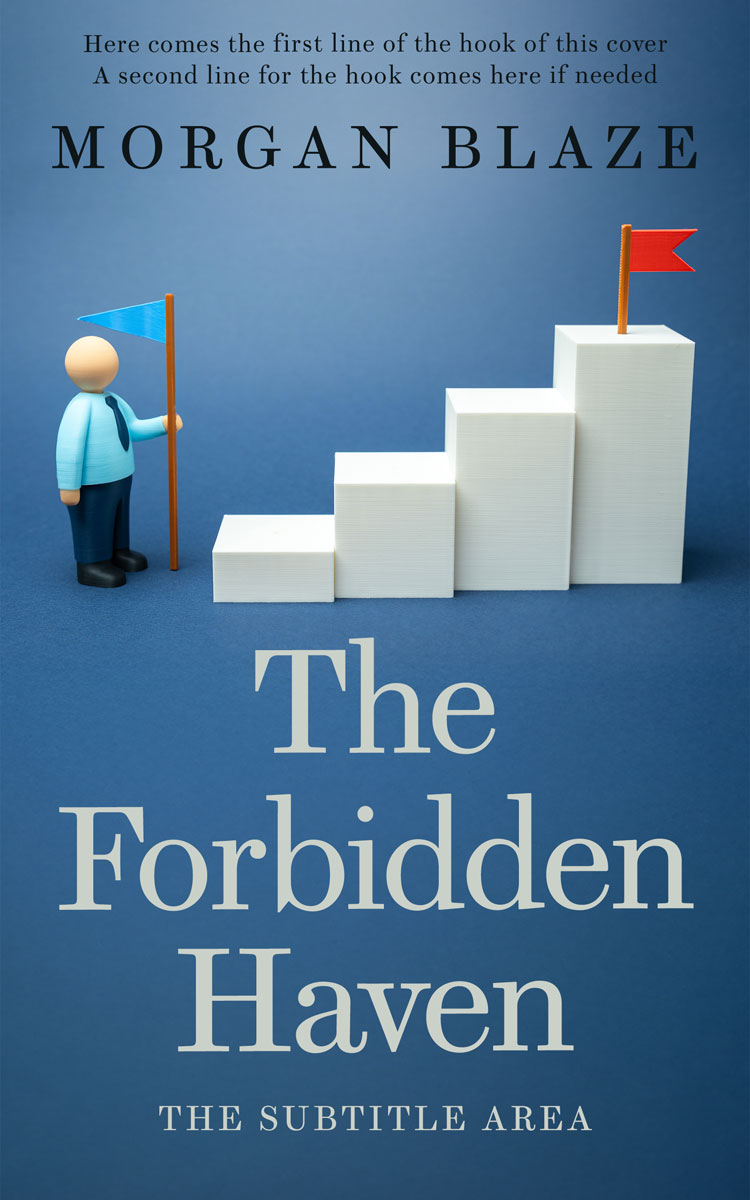 Pre Made Book Cover Kashmir Blue