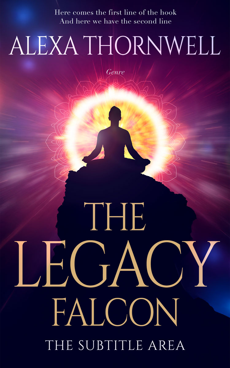 Pre Made Book Cover Petite Orchid