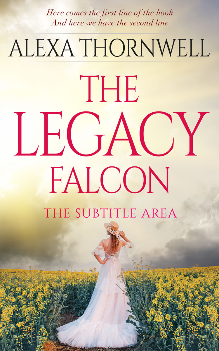 Pre Made Book Cover White Rock