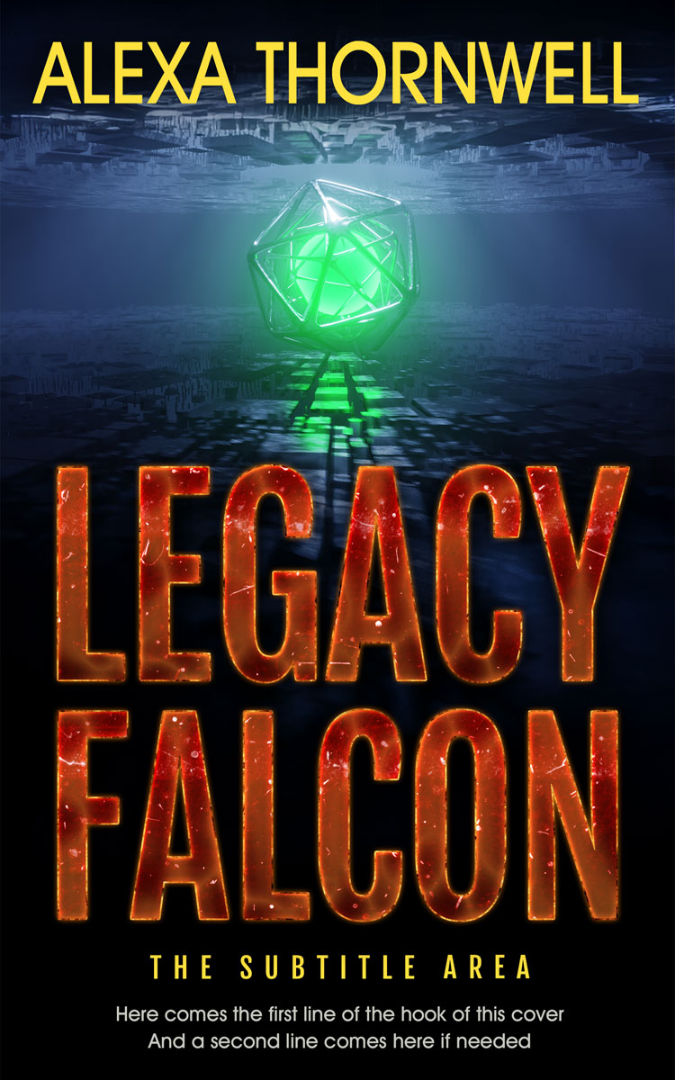 Pre Made Book Cover Mirage