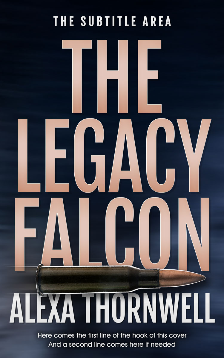 Pre Made Book Cover Mirage