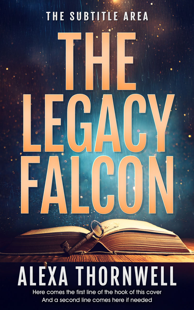 Pre Made Book Cover Manhattan