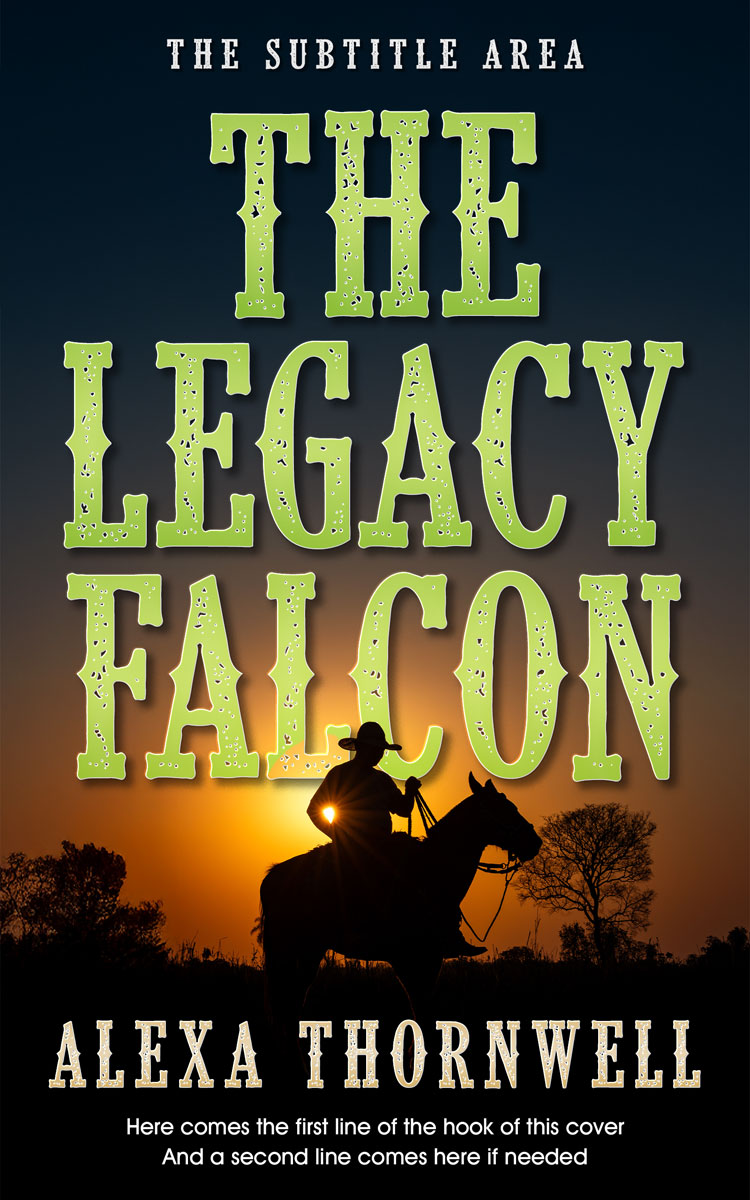 Pre Made Book Cover Celery