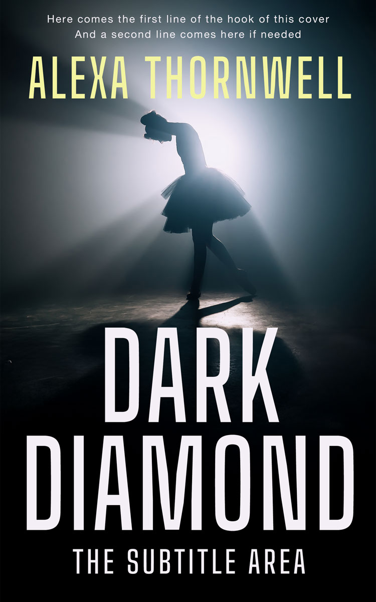 Pre Made Book Cover Bon Jour