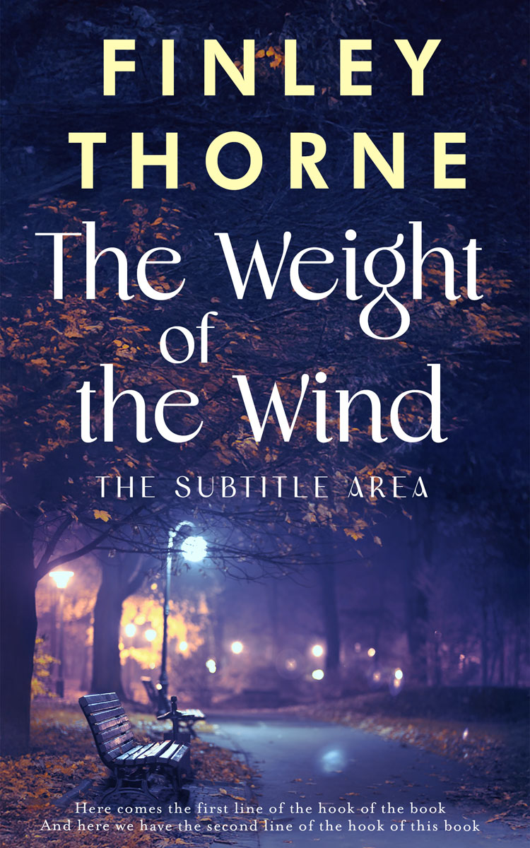 Pre Made Book Cover Port Gore