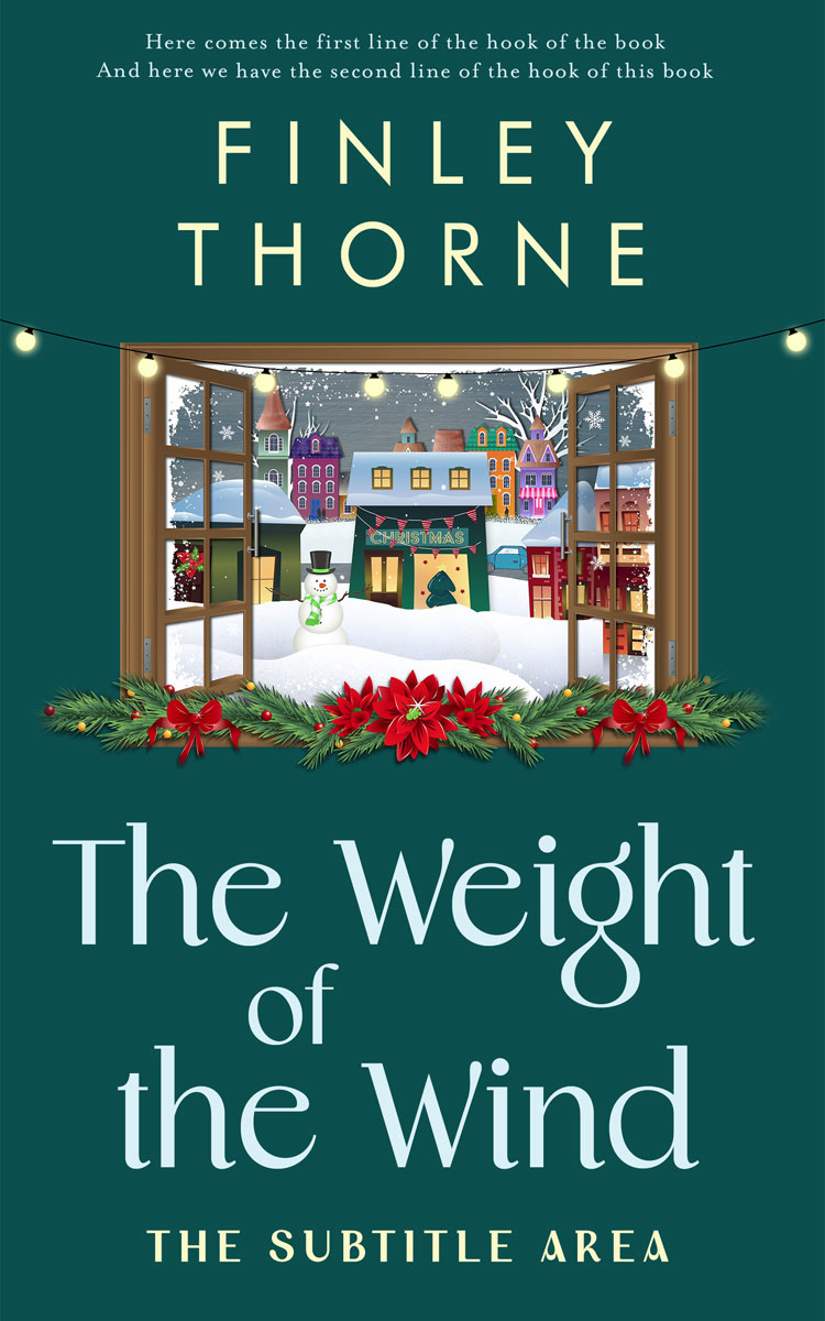 Pre Made Book Cover Elephant