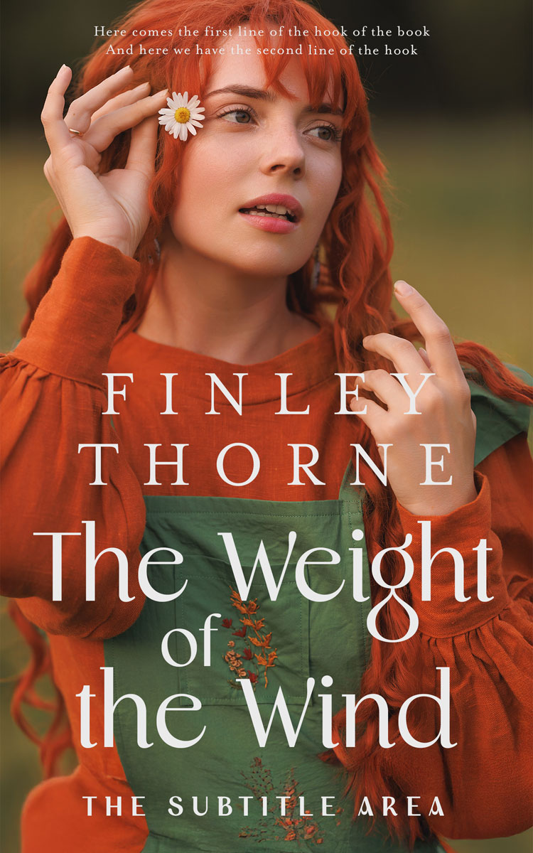 Pre Made Book Cover Nutmeg