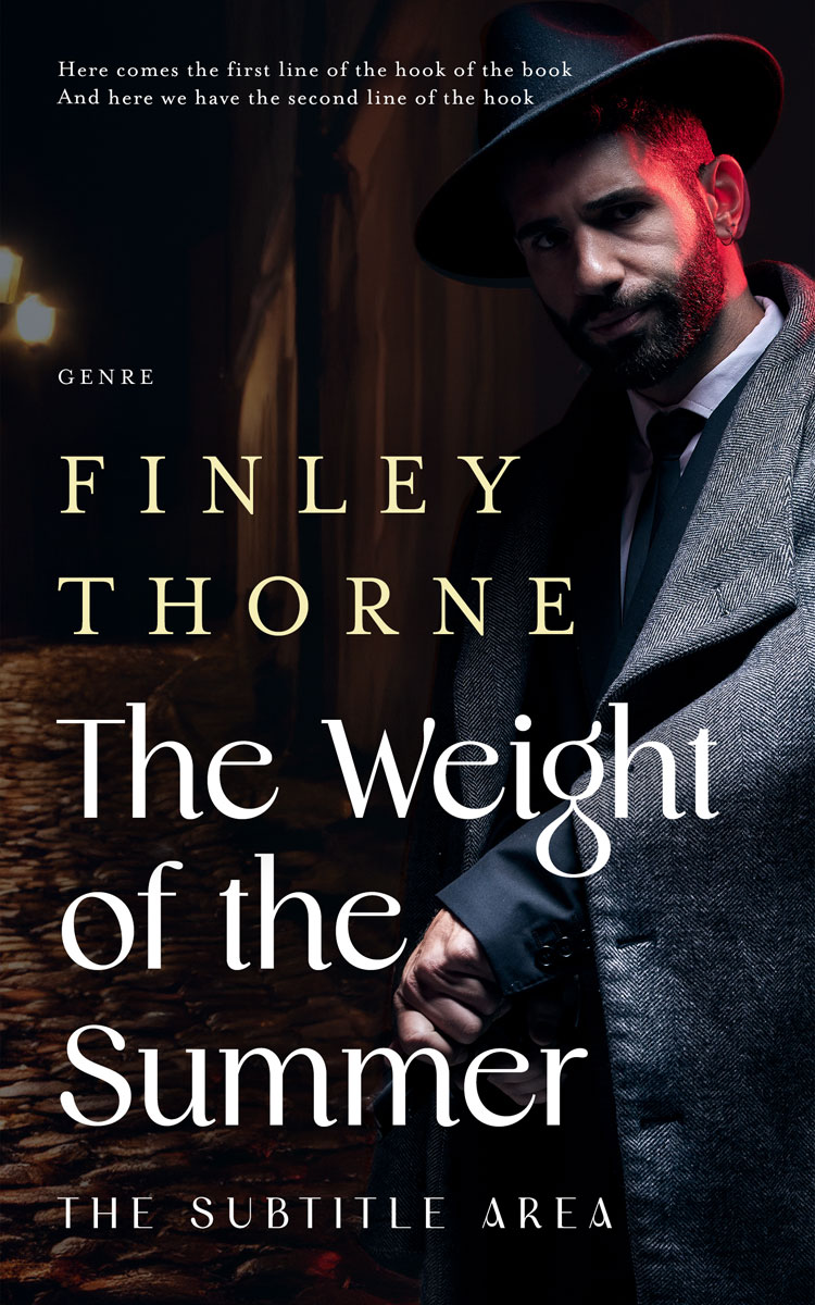 Pre Made Book Cover Woodsmoke