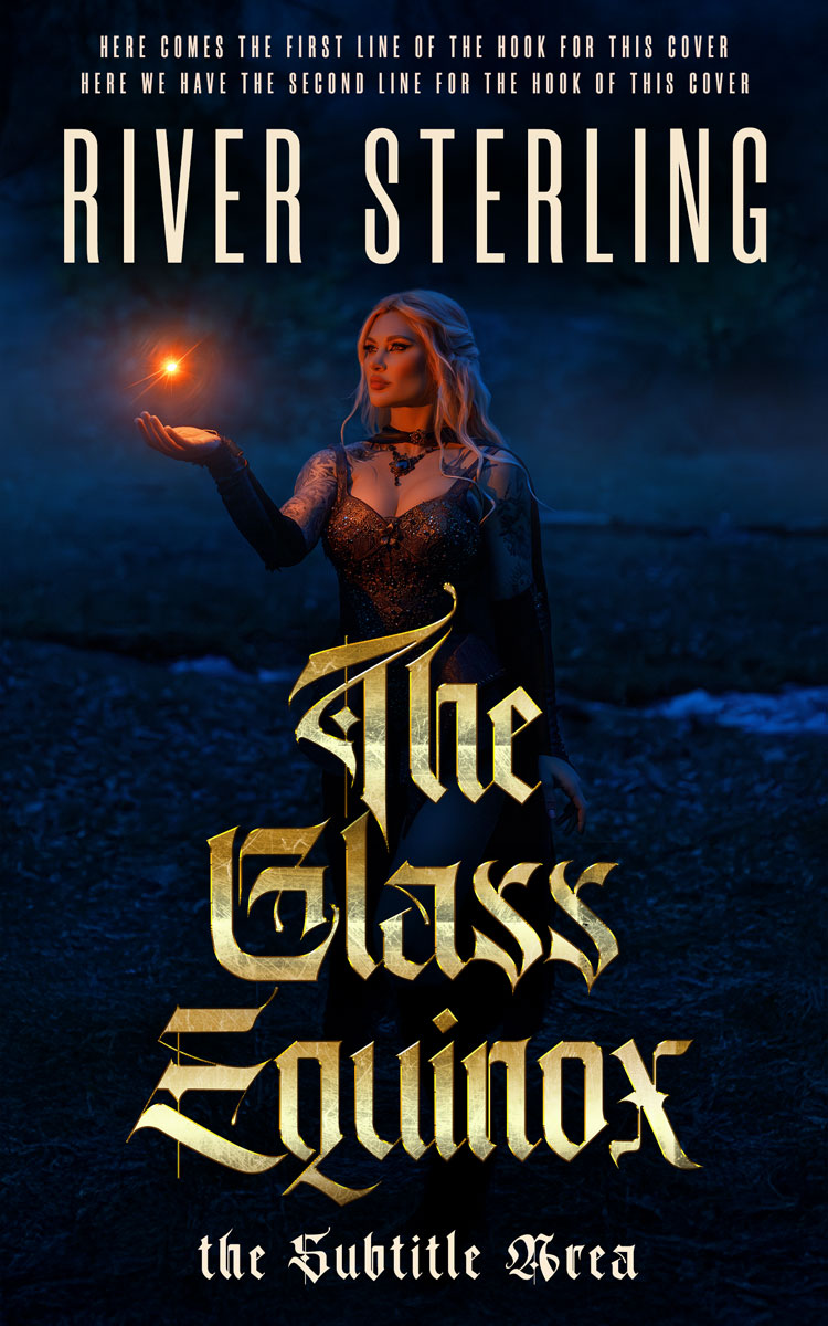 Pre Made Book Cover Firefly