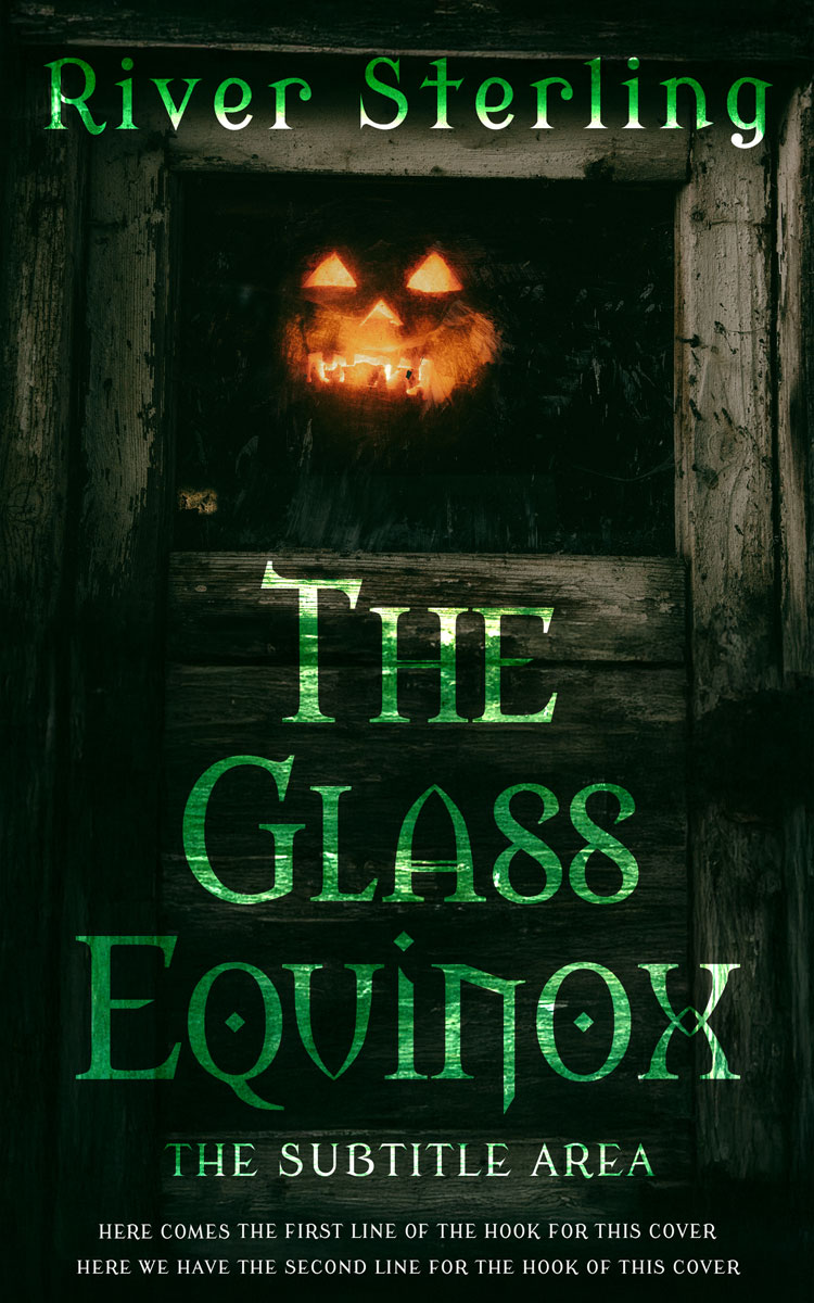 Pre Made Book Cover Racing Green