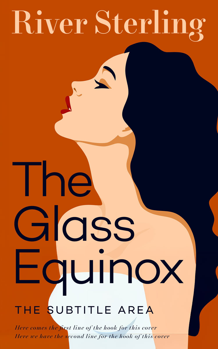 Pre Made Book Cover Rock Spray