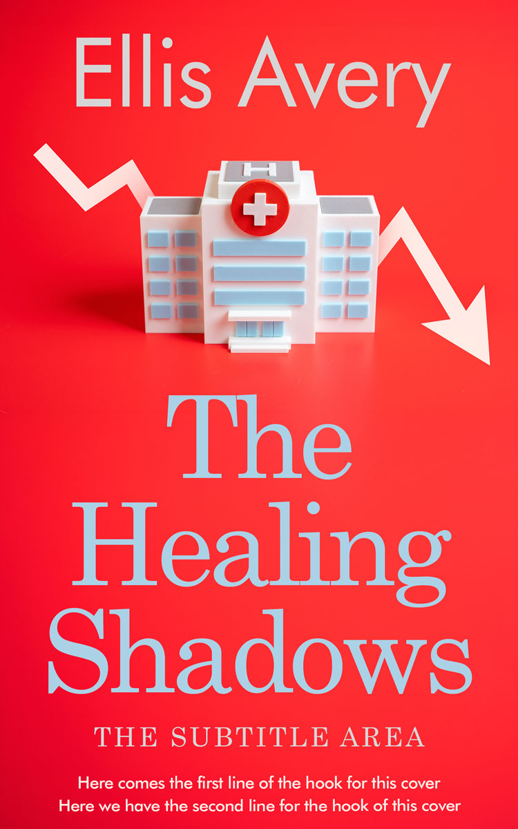 Pre Made Book Cover Torch Red