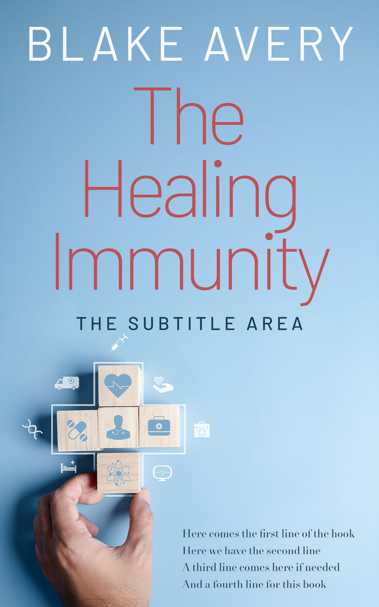 Pre Made Book Cover Regent St Blue