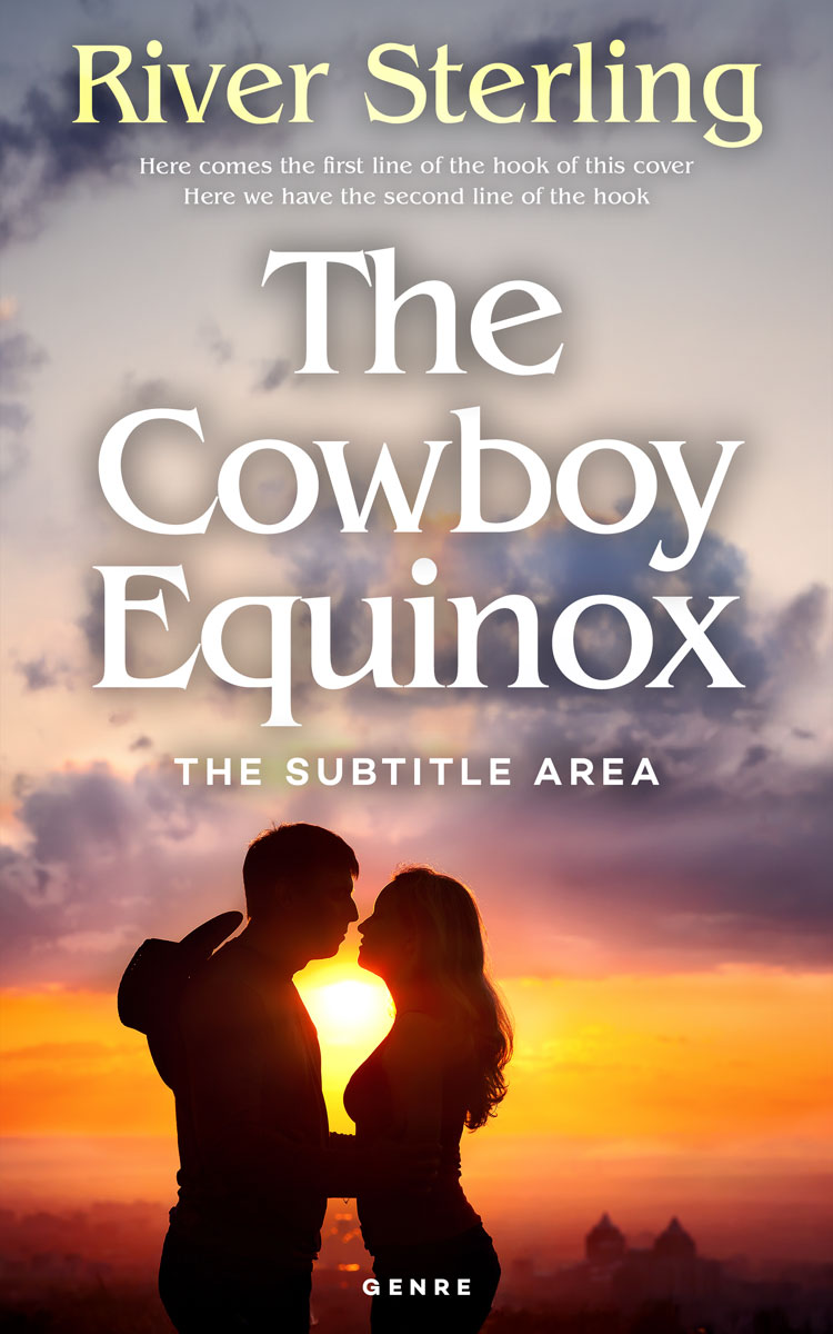 Pre Made Book Cover Del Rio