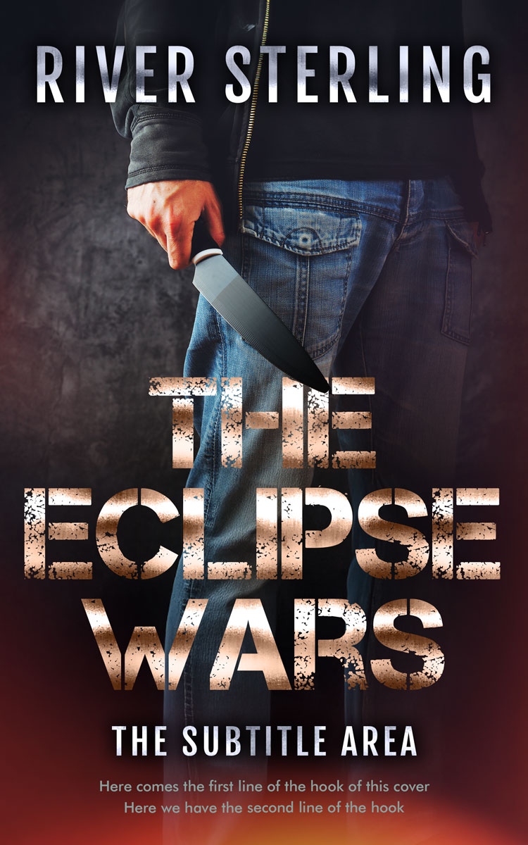 Pre Made Book Cover Thunder