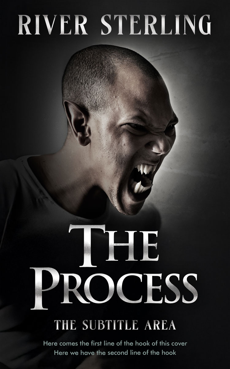 Pre Made Book Cover Cod Gray