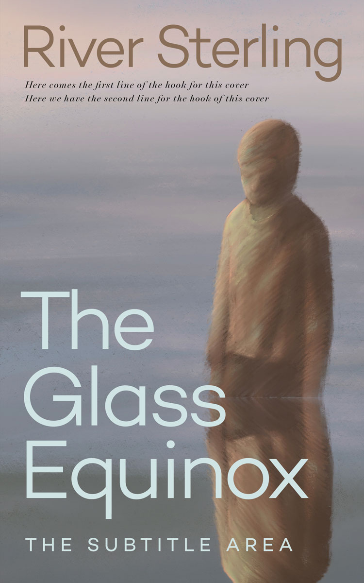 Pre Made Book Cover Dusty Gray