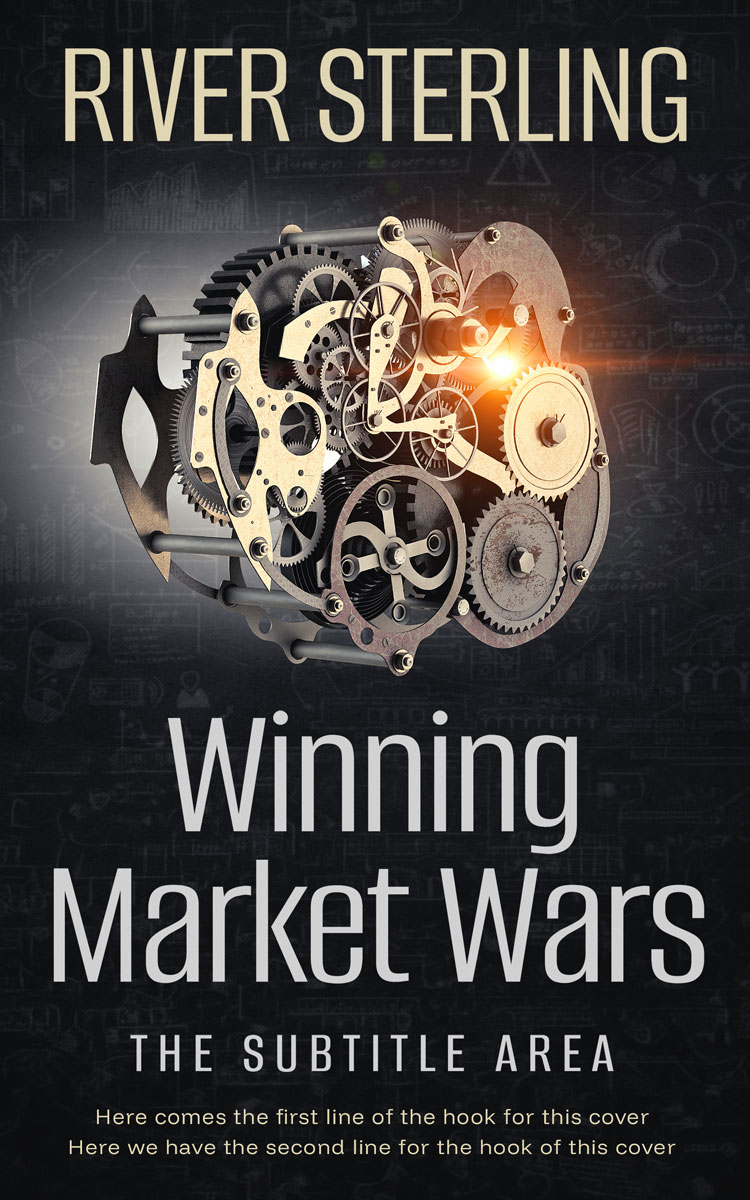 Pre Made Book Cover Vanilla