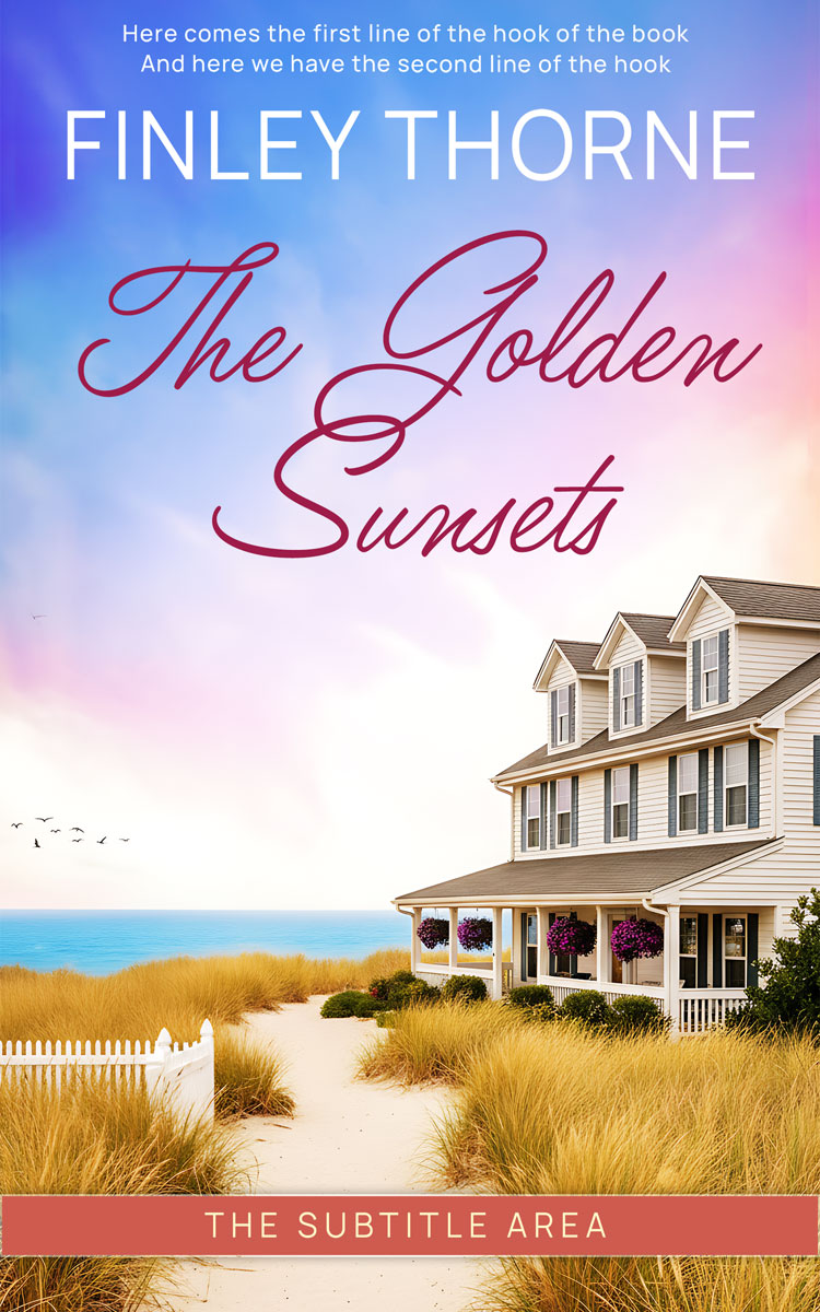 Pre Made Book Cover Mischka