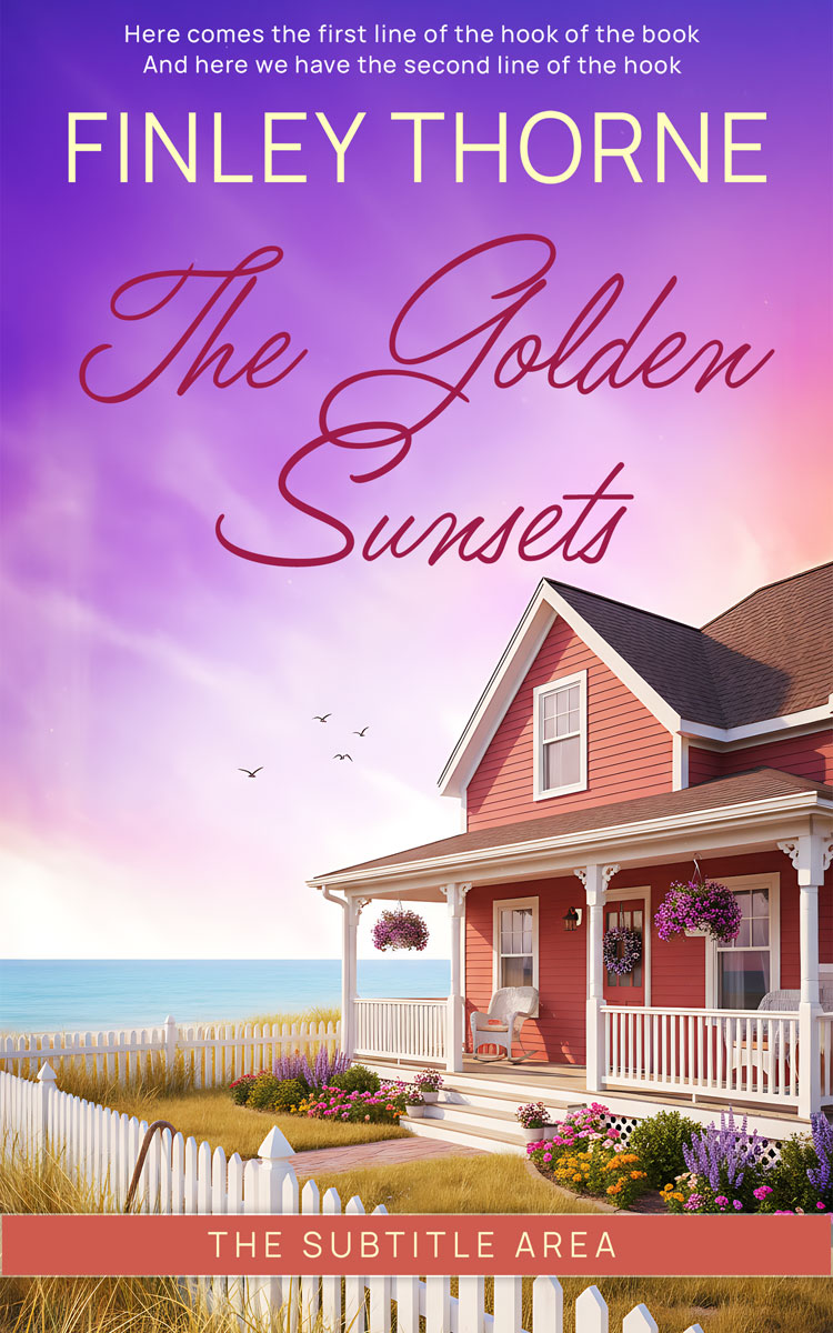 Pre Made Book Cover Melanie