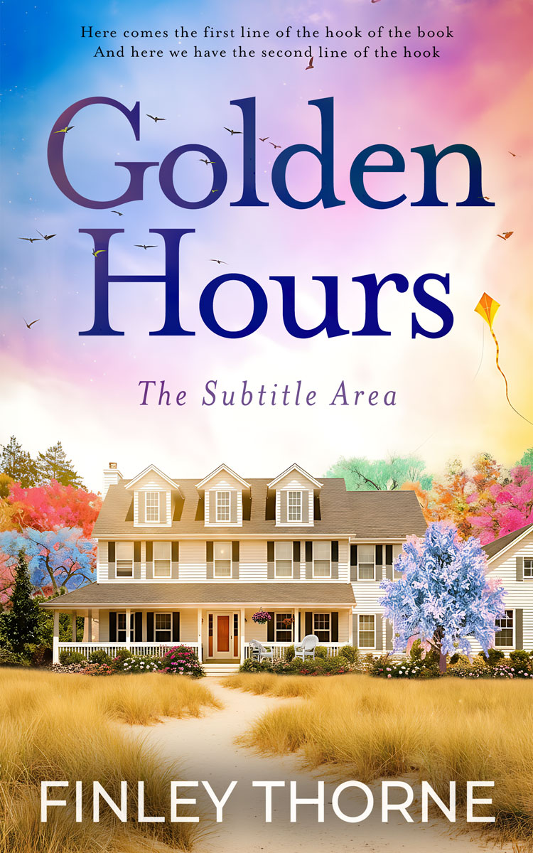 Pre Made Book Cover Lola