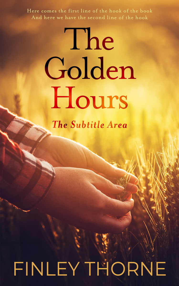 Pre Made Book Cover Raw Sienna