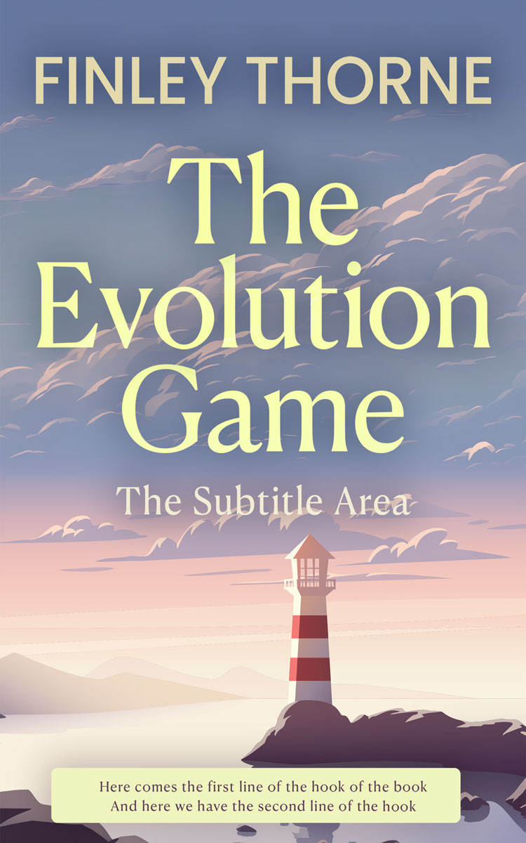Pre Made Book Cover Manatee