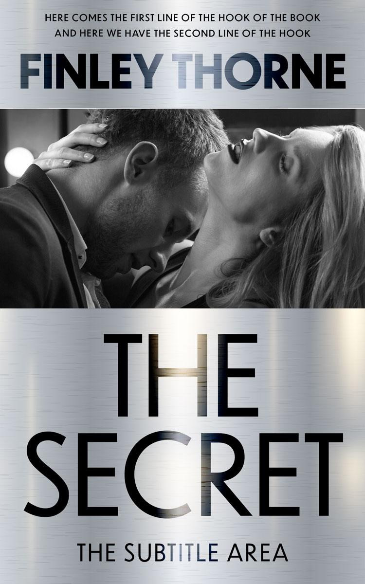 Pre Made Book Cover Silver Sand