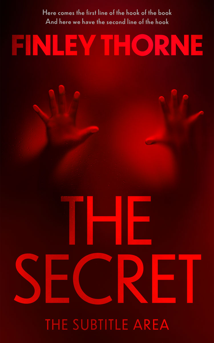 Pre Made Book Cover Burnt Maroon